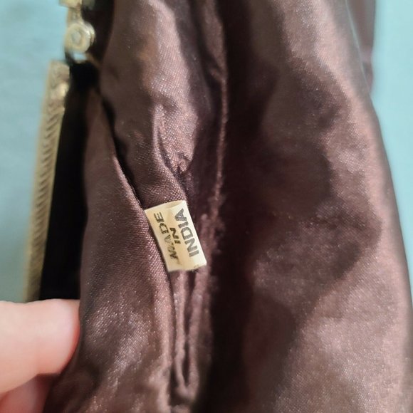 Christiana Beaded Purse Handbag Satchel Large VTG - Picture 7 of 12